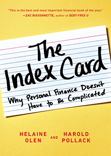 Index Card: Why Personal Finance Doesn't Have to Be Complicated